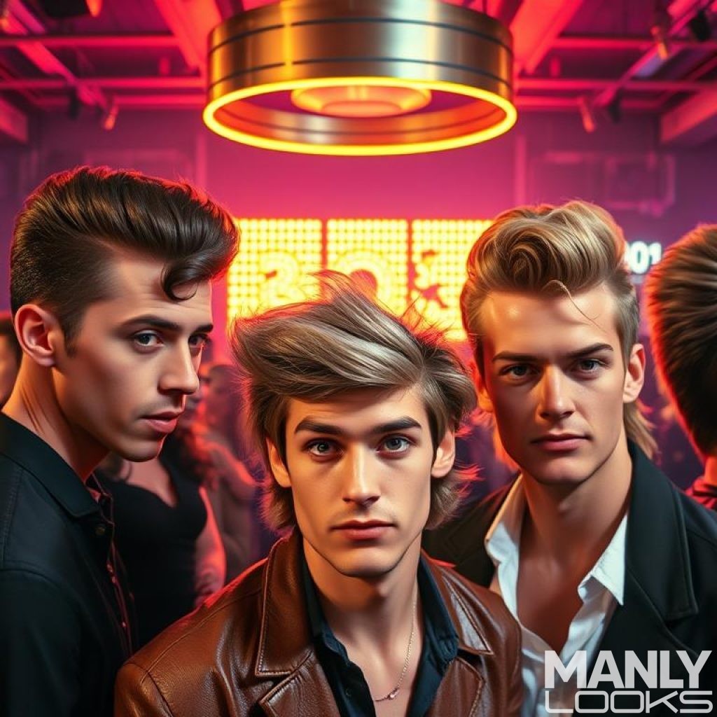 1980s men's hair fashion