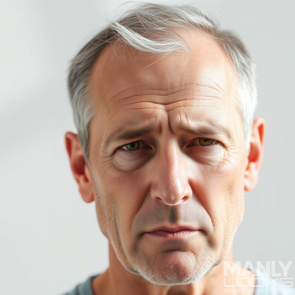 age-related hair loss in men