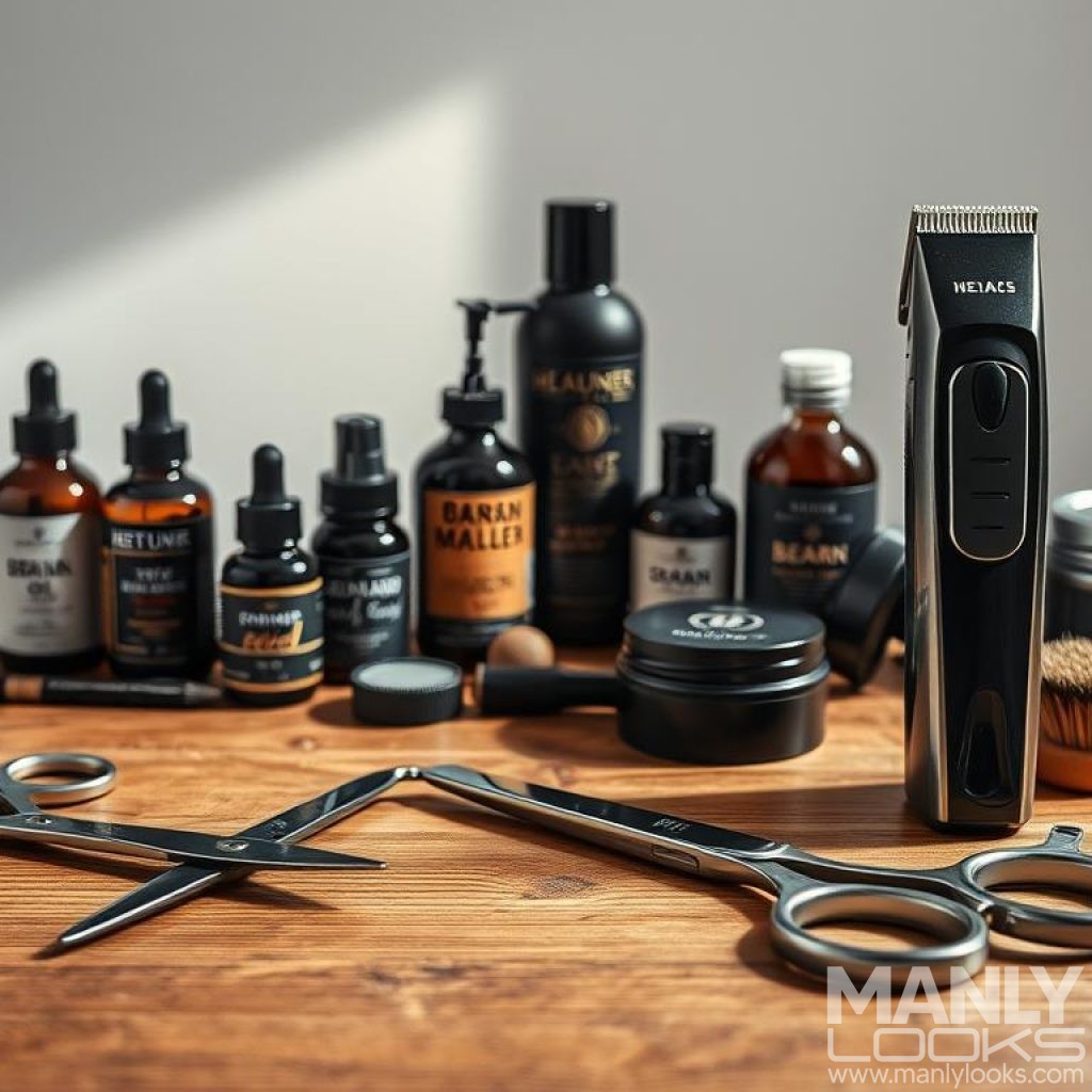 beard trimming tools