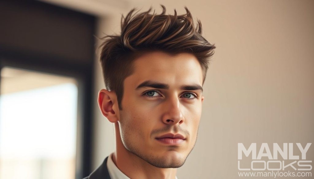 short hairstyle for men