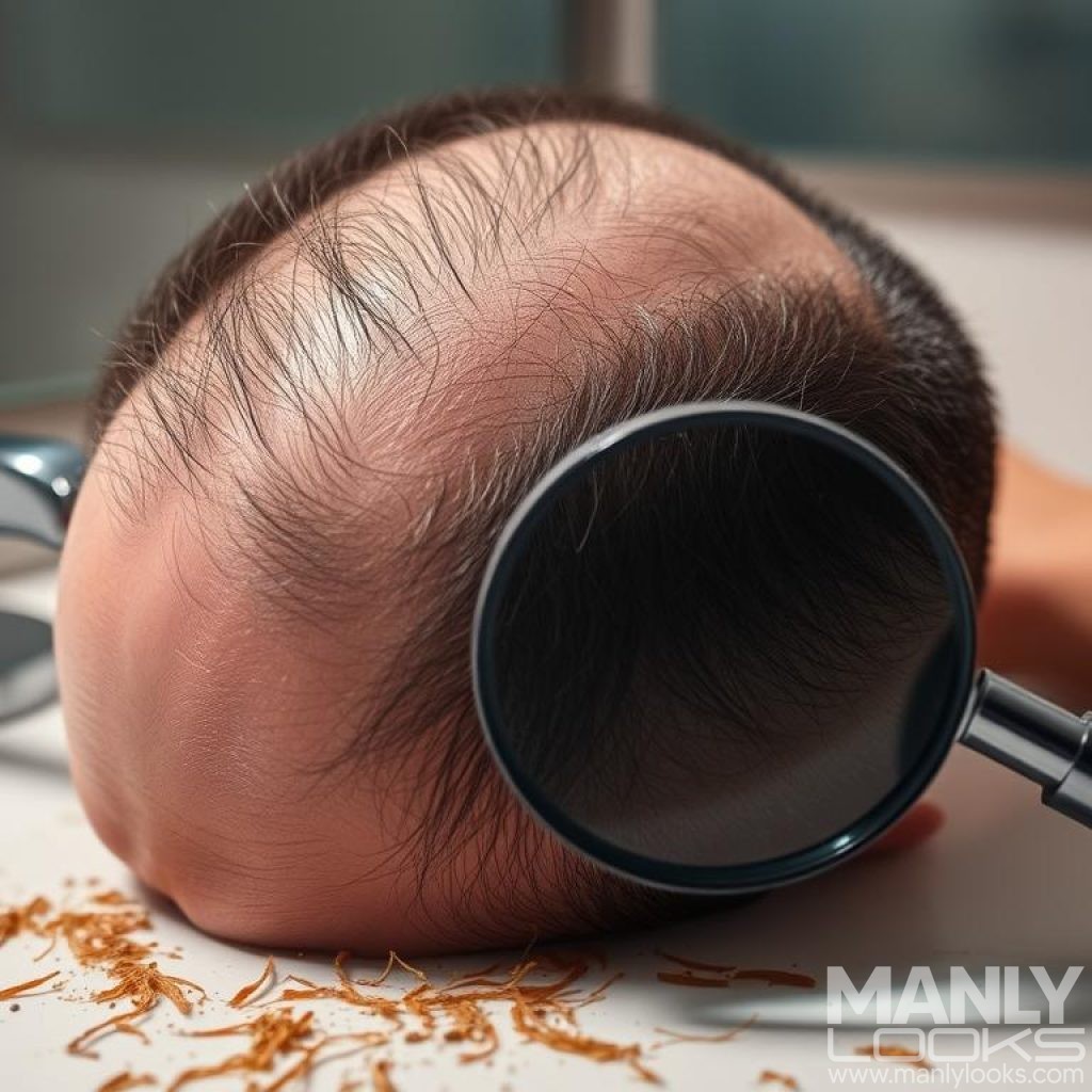 signs of hair loss