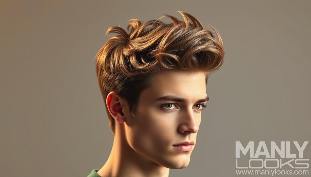 textured quiff